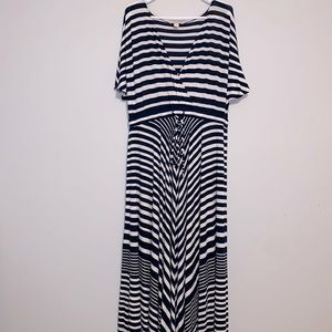 Banana Republic high low striped dress